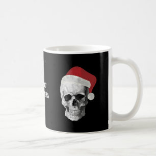 Mug Crâne grunge Père Noël