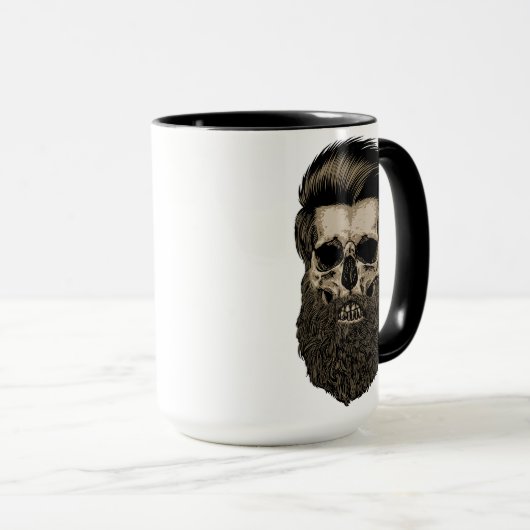 Mug Crâne hérissé (Devant droit)