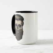 Mug Crâne hérissé (Devant gauche)