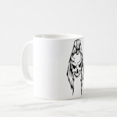 Mug Crâne humain (Devant gauche)