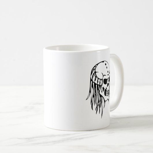 Mug Crâne humain (Devant droit)