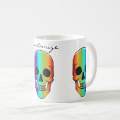 Mug Crâne humain psychédélique Thunder_Cove (Devant droit)