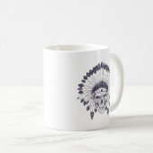 Mug Crâne indien (Devant droit)
