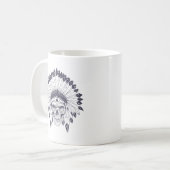 Mug Crâne indien (Devant gauche)