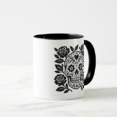 Mug Crâne mexicain (Devant droit)