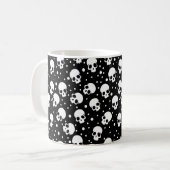 Mug Crâne monochrome Polka Dot (Devant gauche)
