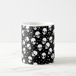 Mug Crâne monochrome Polka Dot