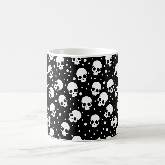 Mug Crâne monochrome Polka Dot (Centre)