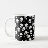 Mug Crâne monochrome Polka Dot (Gauche)