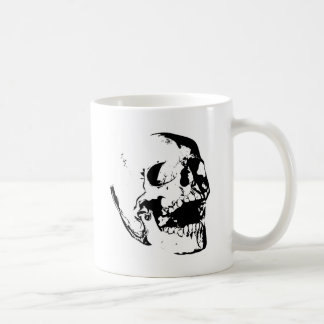 Mug Crâne noir blanc