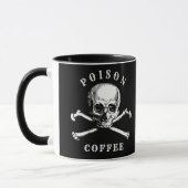 Mug Crâne & Os Café Empoisonné (Gauche)