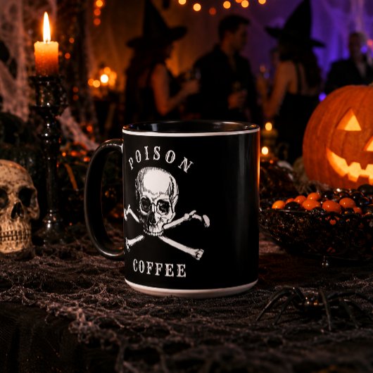 Mug Crâne & Os Café Empoisonné