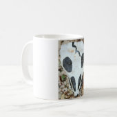 Mug crâne peint (Devant gauche)