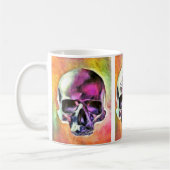 Mug Crâne peint. Personnalisé (Gauche)