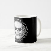 Mug crâne pirate (Devant droit)