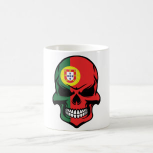 Mug Crâne portugais de drapeau