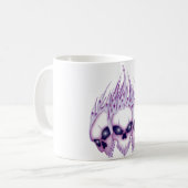 Mug Crâne pourpre (Devant gauche)