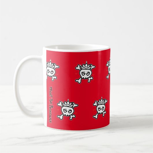 Mug Crâne princesse (Gauche)