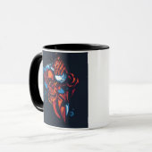 Mug 🔥 Crâne rouge artistique (Devant gauche)
