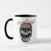 Mug Crâne Straight Edge (Gauche)