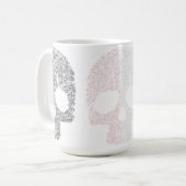 Mug Crâne Style Colorié (Devant gauche)