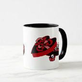 Mug Crâne Valentine Candy (Devant droit)