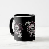 Mug Crâne vintage (Devant gauche)