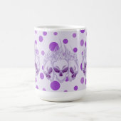 Mug Crâne violet flamboyant (Centre)