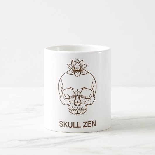 Mug Crâne Zen (Centre)
