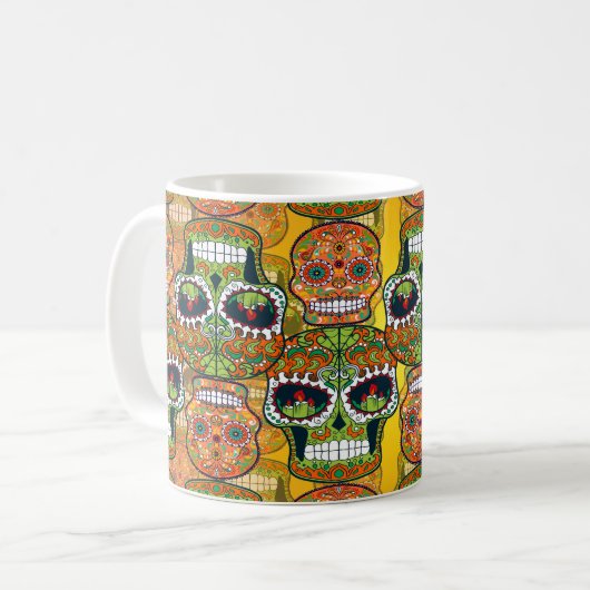 Mug Crânes à sucre (Devant gauche)