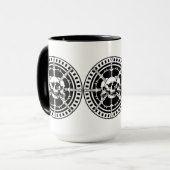 Mug Crânes avec épées (Devant gauche)