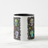 Mug Crânes colorés de sucre (Centre)