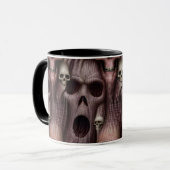 Mug Crânes criards (Devant gauche)