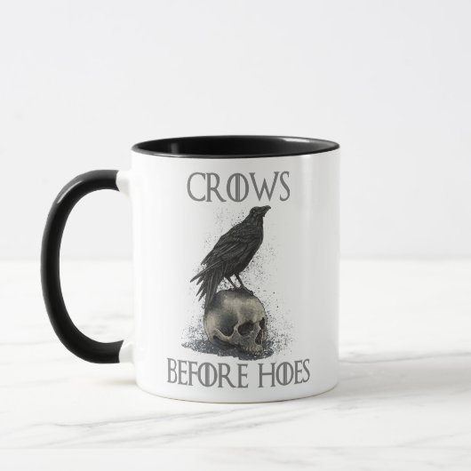 Mug Crânes de Corbeaux Avant Pioches (Gauche)