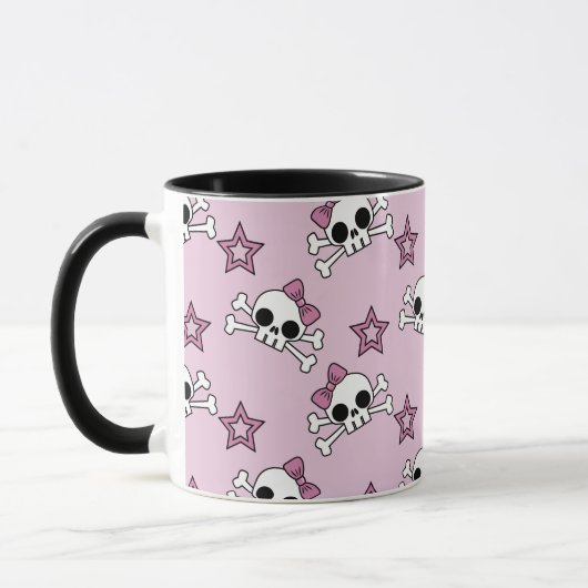 Mug Crânes de filles et étoiles (Gauche)