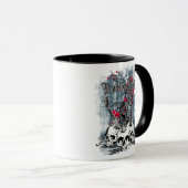 Mug Crânes de guitare Rock n Roll (Devant droit)