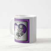 Mug Crânes de mariage (Devant gauche)