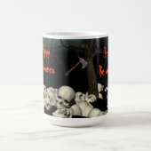 Mug Crânes et citation d'Halloween (Centre)