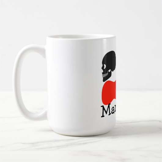 Mug Crânes et guitare (Gauche)