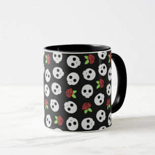 Mug Crânes et Roses