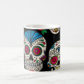 Mug Crânes et Roses mexicains : Conception Vintage (Centre)