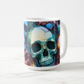 Mug Crânes Funky (Devant droit)