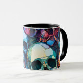Mug Crânes Funky (Devant droit)