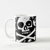 Mug Crânes noirs (Gauche)