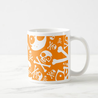 Mug Crânes oranges
