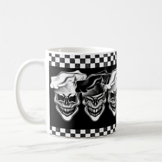 Mug Crânes riants de chef (Gauche)