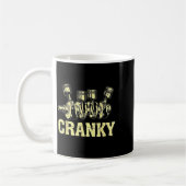 Mug Cranky Car Engine Crankshaft Fathers Day Dad Men H (Gauche)
