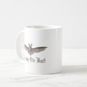 Mug Cranky Old Bat Drôle Humour Batty pour les femmes  (Devant gauche)