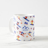Mug Cranmore Mount New Hamphire Ski Snowboard Motif (Devant gauche)