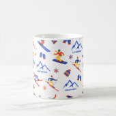 Mug Cranmore Mount New Hamphire Ski Snowboard Motif (Centre)